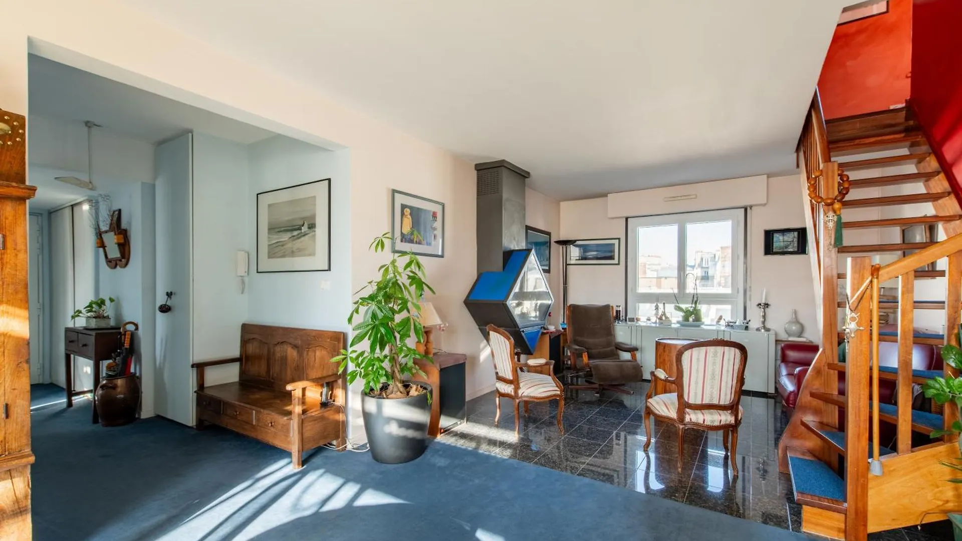 120 Grenelle - Spacieux Duplex Avec Vue Sur La Tour Eiffel Appartement Parijs